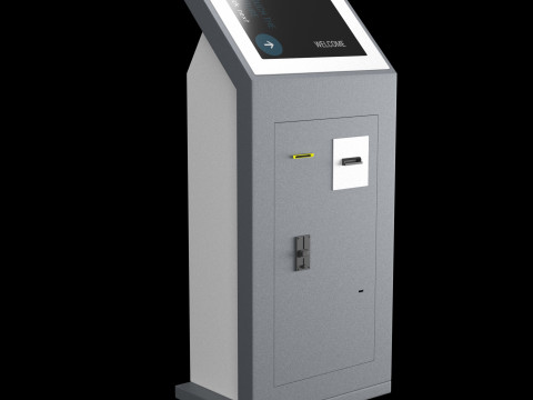 Payment terminal 2 Model 3D
