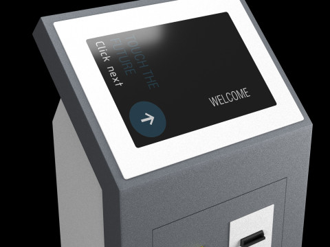 Payment terminal 2 Model 3D
