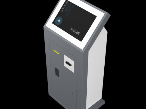 Payment terminal 2 Model 3D