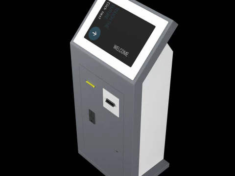 Payment terminal 2 3D Model
