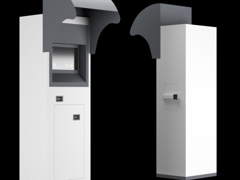 Payment terminal 3 3D Model