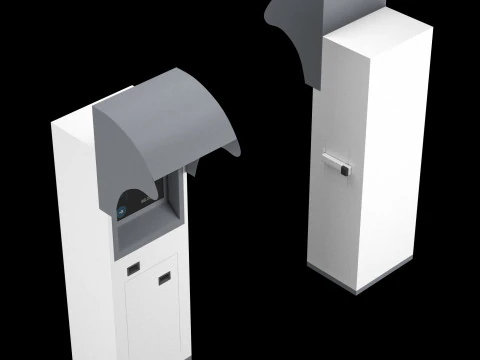 Terminal de paiement 3 Modèle 3D