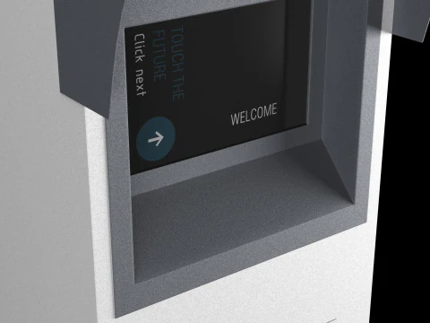 Terminal de paiement 3 Modèle 3D