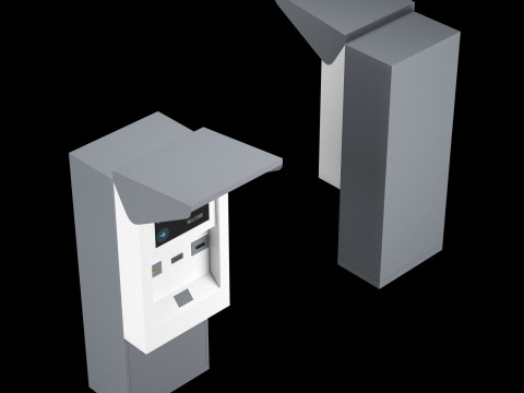 Payment terminal 4 3D-Modell