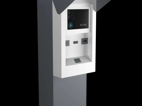 Payment terminal 4 3D Model