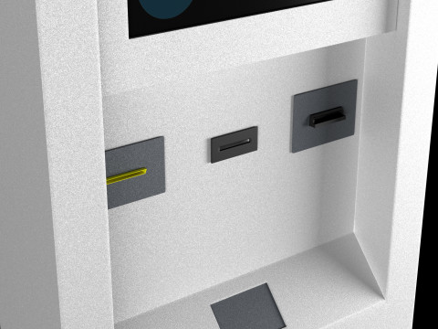 Payment terminal 4 3D-Modell