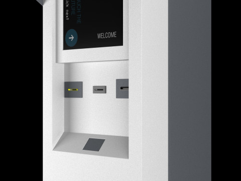Payment terminal 4 3D-Modell