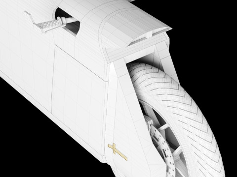 Concept motorcycle 4 Modelo 3D