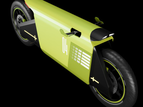 Concept motorcycle 4 Modelo 3D