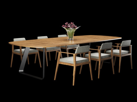 Dining table 3D Model
