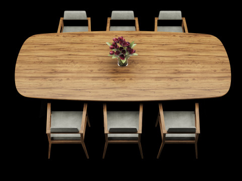 Dining table 3D Model