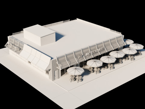 McDonalds Restaurant 3D 모델