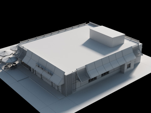 McDonalds Restaurant 3D 모델