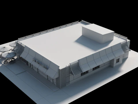 McDonalds Restaurant 3D Model