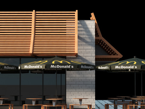 McDonalds Restaurant 3D 모델