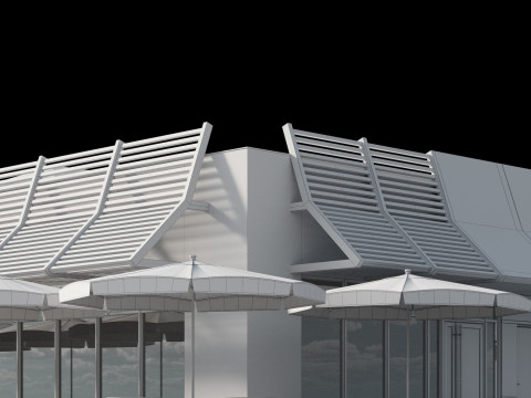McDonalds Restaurant 3D 모델