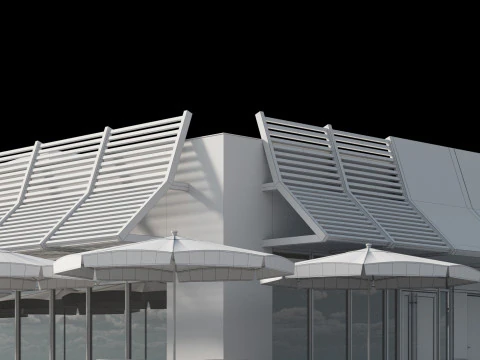 McDonalds Restaurant 3D Model