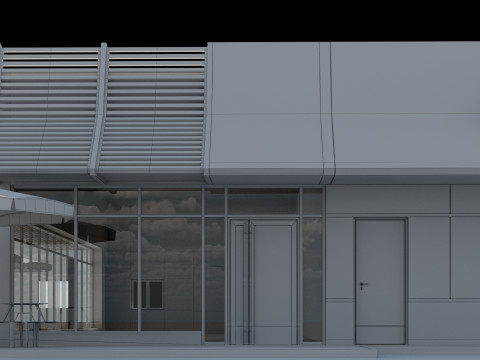 McDonalds Restaurant 3D 모델