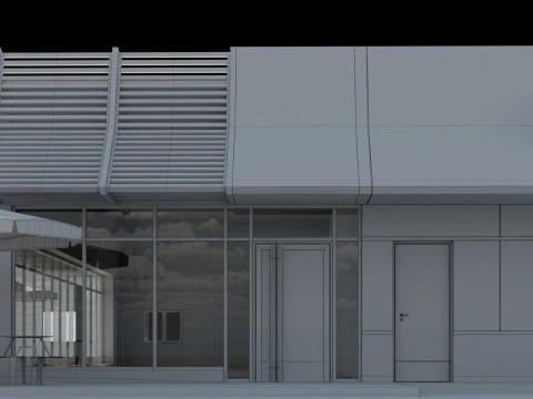 McDonalds Restaurant 3D Model