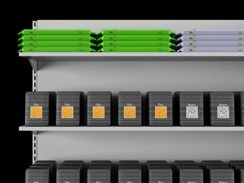 Shelves with goods 04 Modelo 3D