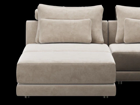 Frigerio sofa 001 3D Model
