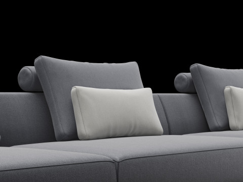Frigerio sofa 002 3D 模型