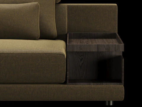 Frigerio sofa 003 3D Model