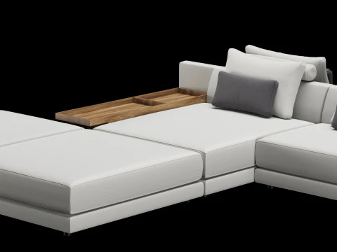 Frigerio sofa 005 3D Model