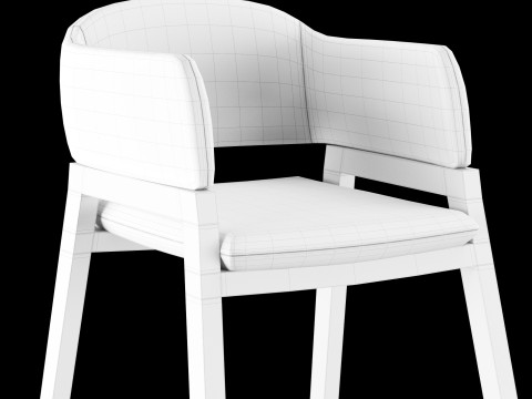 Bar and standart chair 1 3D Model