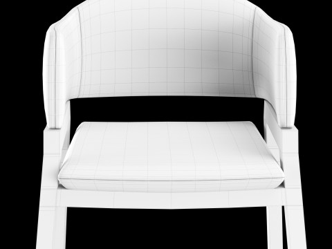 Bar and standart chair 1 3D Model