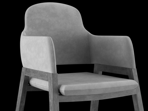 Bar and standart chair 1 3D Model