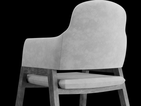 Bar and standart chair 1 3D Model