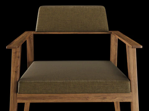 Bar and standart chair 2 3D Model