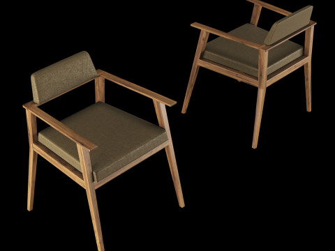 Bar and standart chair 2 Modèle 3D