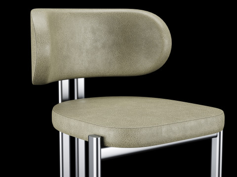 Bar and standart chair 3 3D Model