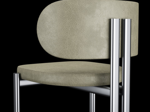 Bar and standart chair 3 3D Model