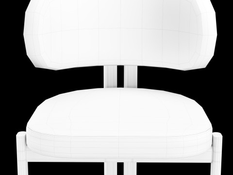 Bar and standart chair 3 3D Model