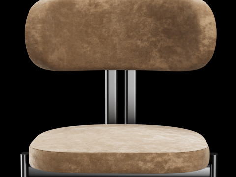 Bar and standart chair 3 3D Model