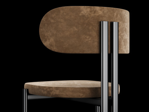 Bar and standart chair 3 3D Model
