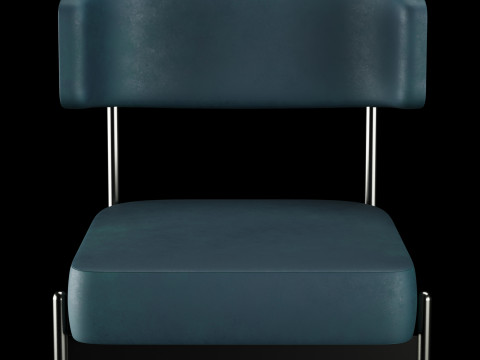 Bar and standart chair 4 Model 3D