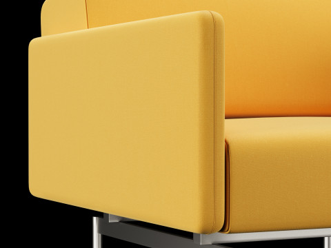 BT design matt modular chair 3D Model