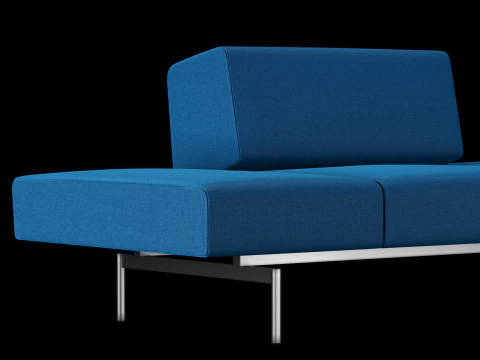 BT design matt modular sofa var 1 3D Model