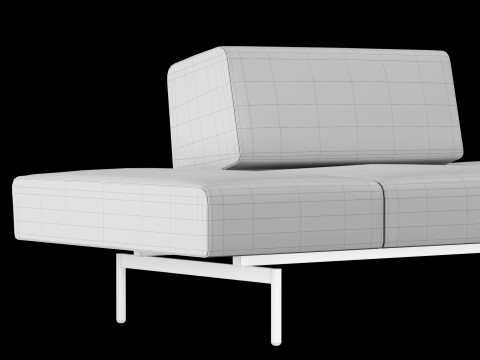 BT design matt modular sofa var 1 Modelo 3D