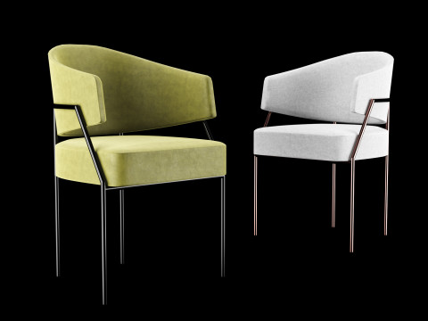 Modern dining chair 3D Модель