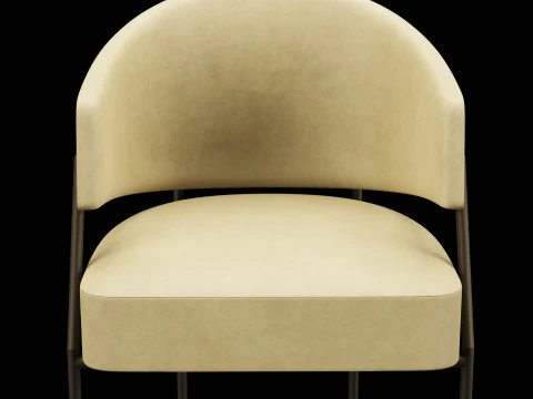 Big bar chair 3D Model