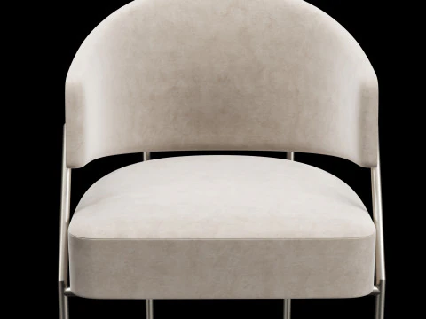 Big bar chair 3D Model