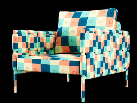 Ratio from turi chair 3D Model