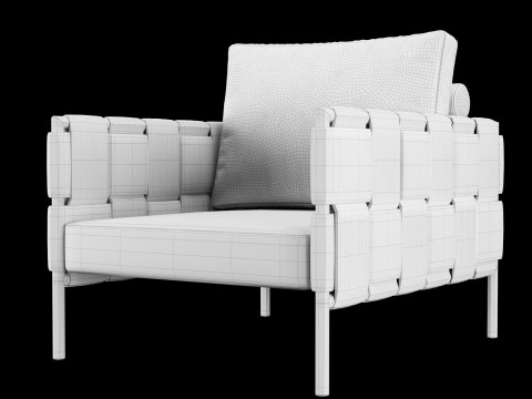 Ratio from turi chair 3D Model