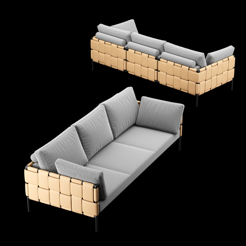 Ratio from turi sofa 3D मॉडल .c4d .max .obj .3ds .fbx .stl .blend 
