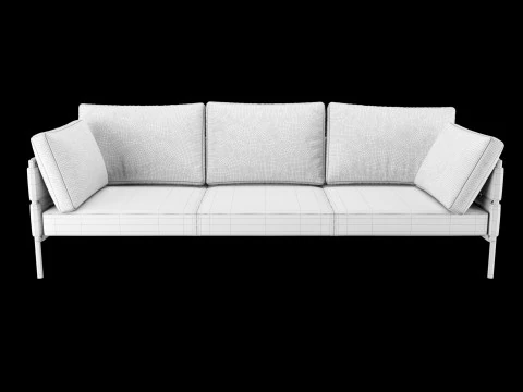 Ratio from turi sofa 3D Model